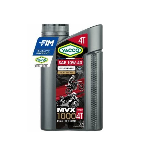 YACCO MVX 1000 4T SAE 10W40 1L - 欣榮偈油專門店