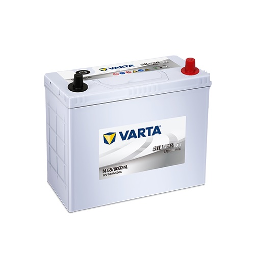 VARTA EFB N-55 SILVER DYNAMIC 80B24L (55AH) - 欣榮偈油專門店