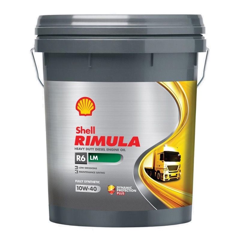 SHELL RIMULA 金牌R6 LM 10W40 20L - 欣榮偈油專門店