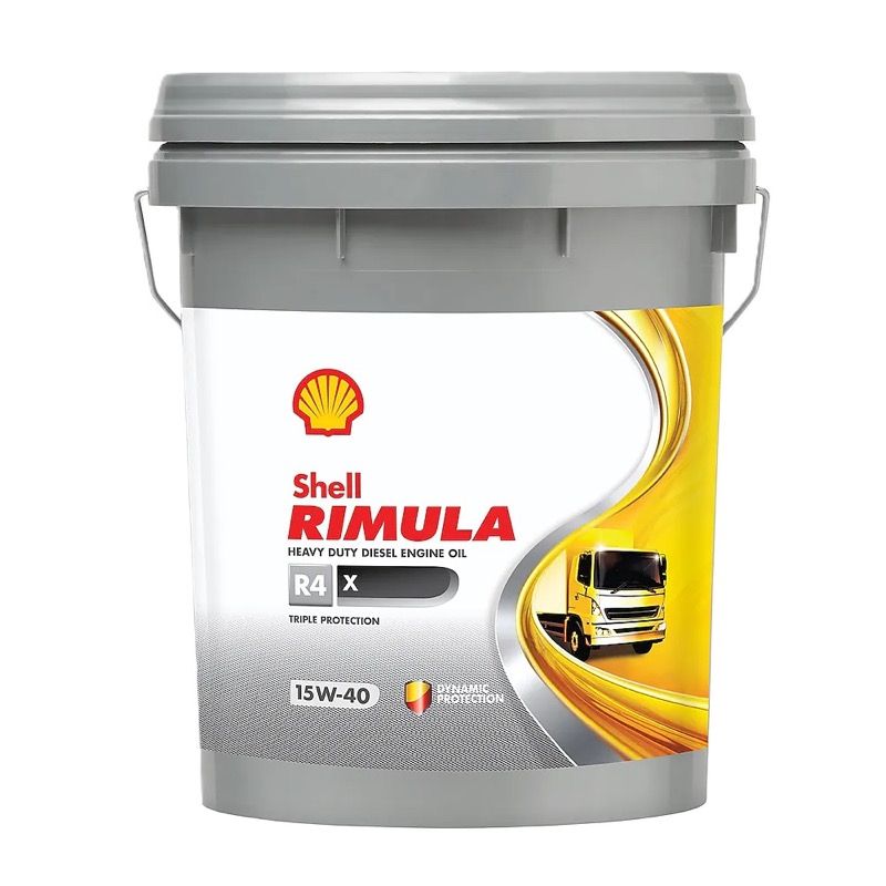 売切り価格! Shell RIMULA R4 X 15W-40 20L ペール缶 SHELL RIMULA 金牌R4 X 高級複黏度機油15W40 20L - 欣榮偈油專門店